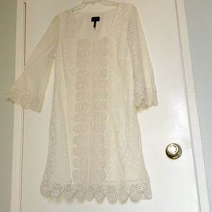Laundry: White dress